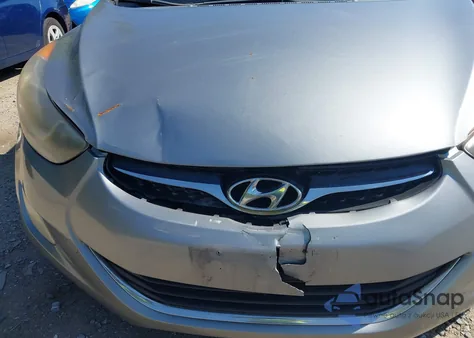 2012 Hyundai Elantra Gls (Ulsan Plant) из США, поврежденный, VIN KMHDH4AE2CU380379